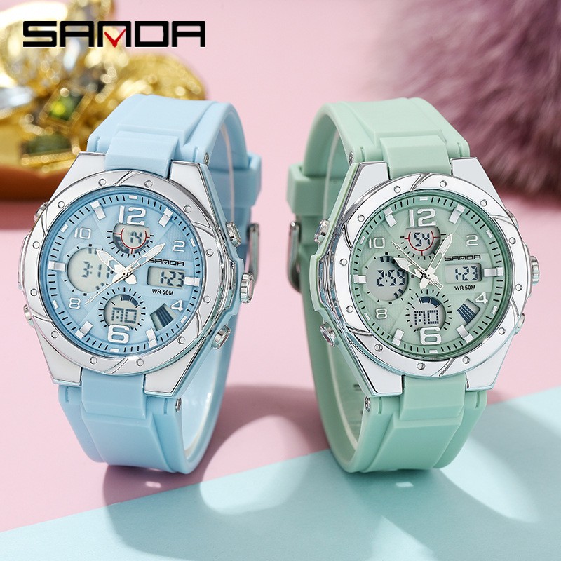 relogio feiminio Watch Women Luxury Rose Gold Women Men Sports Watches LED Electronic Digital Wristwatch Waterproof Watch reloj mujer