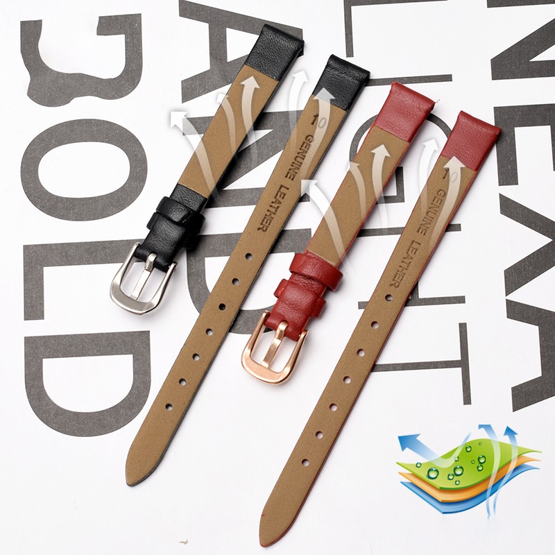 Genuine Leather Watch Band 18*14mm For casio LTP-2069L-4A Watch Strap Port Replacement Women Bracelet Cowhide Accessories Wristband