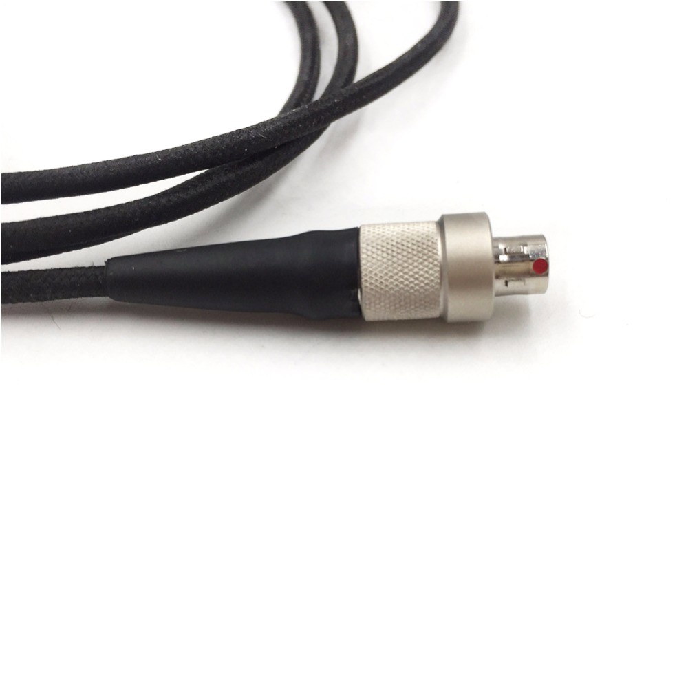 FVB 00 3 pin FVB Aircraft Cable Wire, Compatible with wisycom MTP40 / MTP40S / MTP41, Sennheiser SK2000