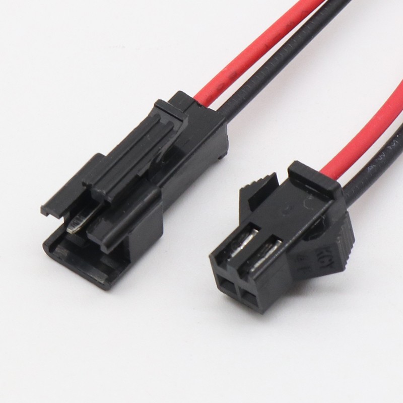 10 Pairs 15cm JST SM 2 Pins Plug Male And Female Wire Connector Wire Connector Pigtail Cable Plug For LED Strip Light Bar Lamp