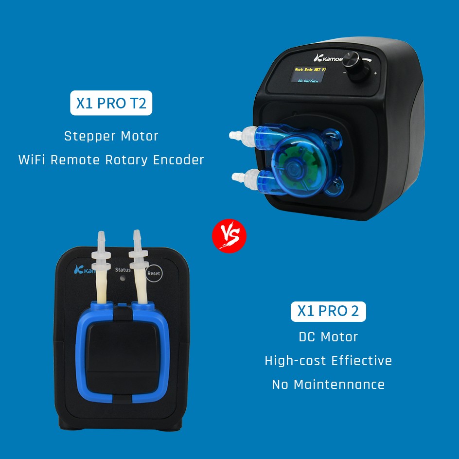 Kmaoer 110ml/min X1 Pro T2 WiFi Dosing Pump Peristaltic Pump with KPAS100 for Aquarium Support iOS and Android Control