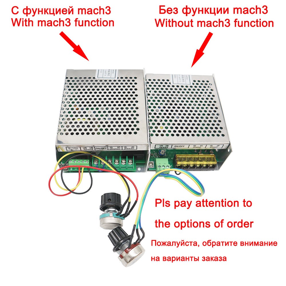 0.5KW 500W 110V/220V Mach3 Power Supply CNC Adjustable Switching Power Supply for 500W 52mm ER11 Spindle Motor Air Cooler