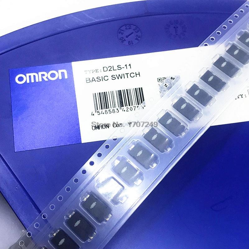 10-100pcs Omron Mouse Micro Switch D2LS-21 D2LS-11 Anywhere MX Logitech M905 Left and Right Switches G900 903 G603 GPW Side Switches