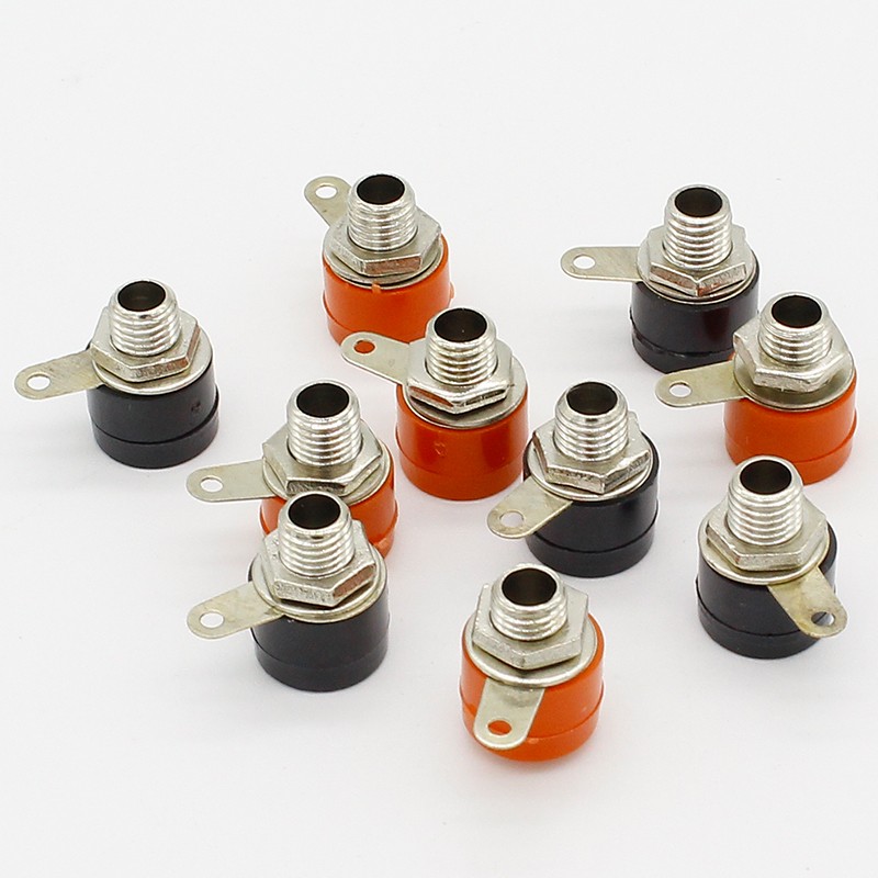 10pcs/lot 4mm Banana Binding Post 4mm Banana Socket