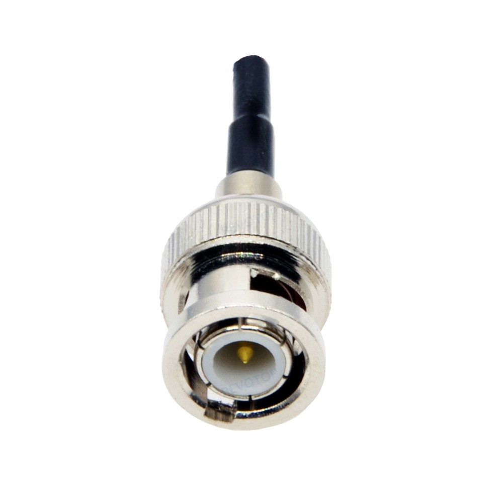 RG174 BNC Male Plug to BNC Male Plug Connector Cable RG-174 50 Ohm Pigtail RF Coaxial Extension Jumper Cord for CCTV Camera