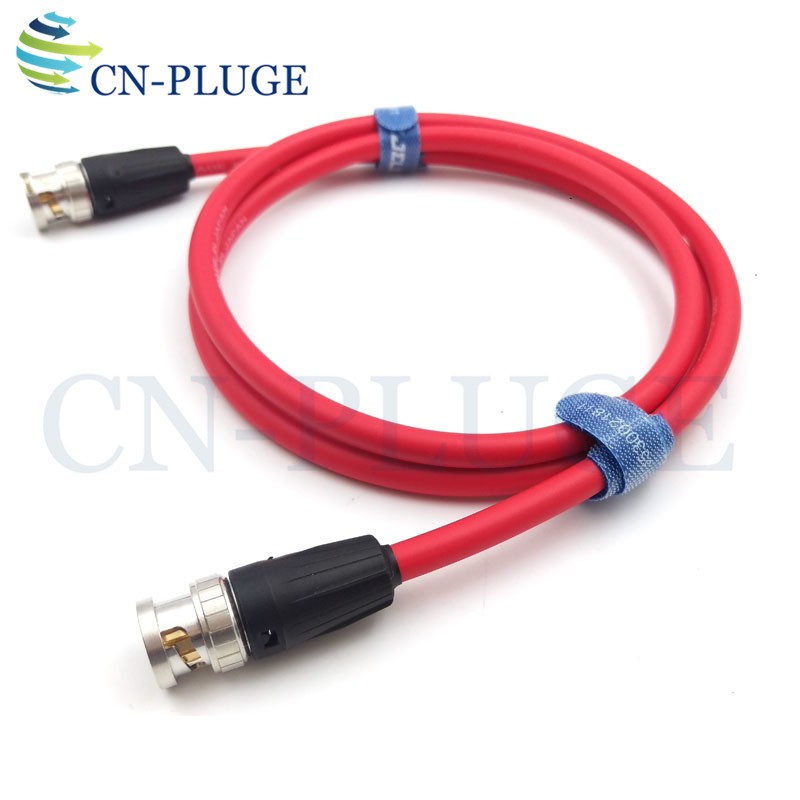 Blue Red Black Green Canare LV-61S 75ohm Camera Video Signal SDI Transfer Line BNC Plug to BNC Plug Camera SDI Cable