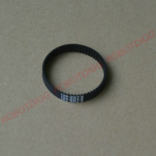 10pcs/lot, MXL timing belt, closed loop, B124MXL, 3mm 6mm width