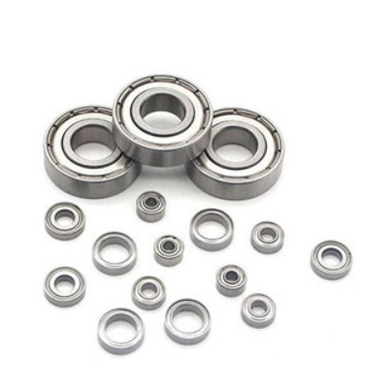 4pcs 1mm/2mm/3mm/4mm inner diameter small bearing high hardness waterproof rust 440 stainless steel