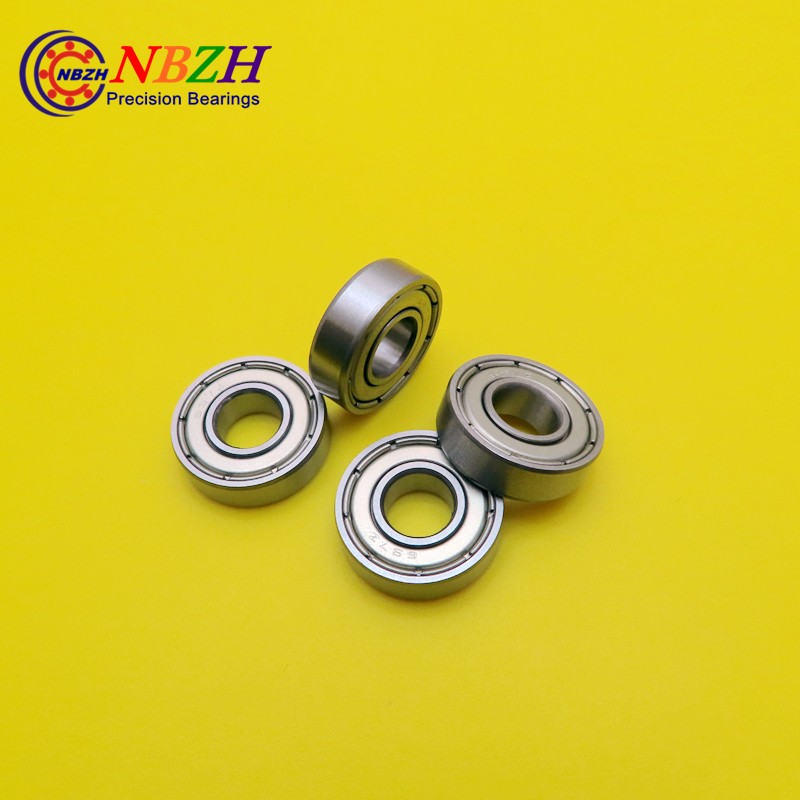 50pcs free shipping thin wall deep groove ball bearing 697ZZ 7*17*5mm