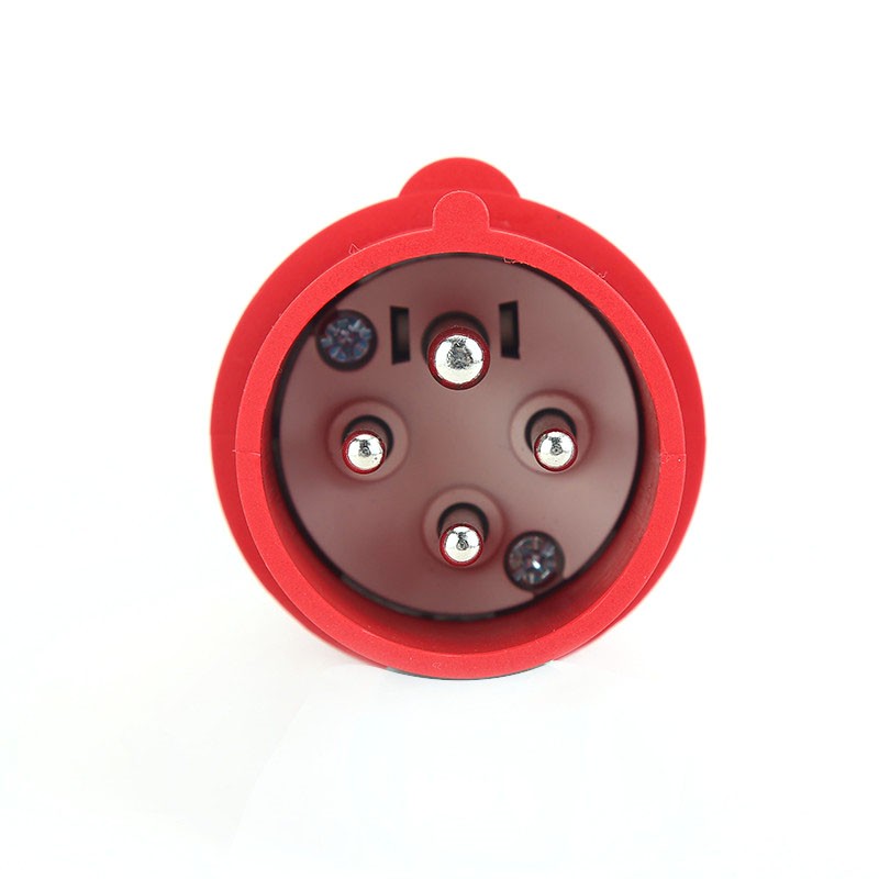 16A 4 Pin 380V-415V IP44 3P+E Waterproof Power Connector European Standard Industrial Male and Female Plug Socket