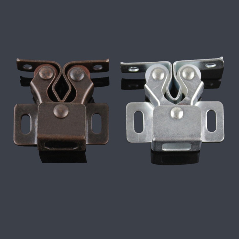 Iron Home Furniture Hardware Latches Strong Practical Durable Door Catches Easy Installation Kitchen Anti-impact Corrosion Resistant