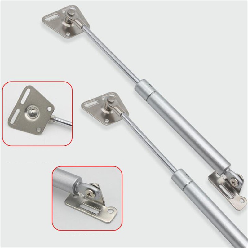 100N /10KG Brass Strength Cabinet Door Lift Support Gas Strut Hydraulic Spring Hinge Kitchen Cabinet Hinge Furniture Hardware