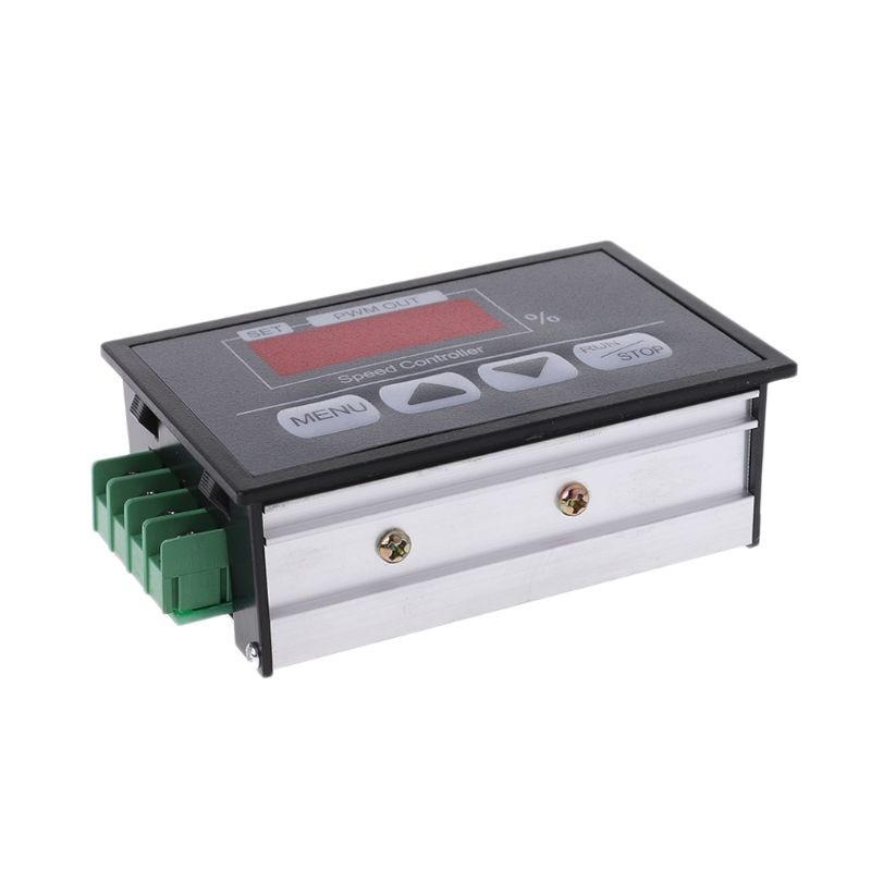 Motor Speed ​​Controller with Digital Display, 6-60V, PWM, DC