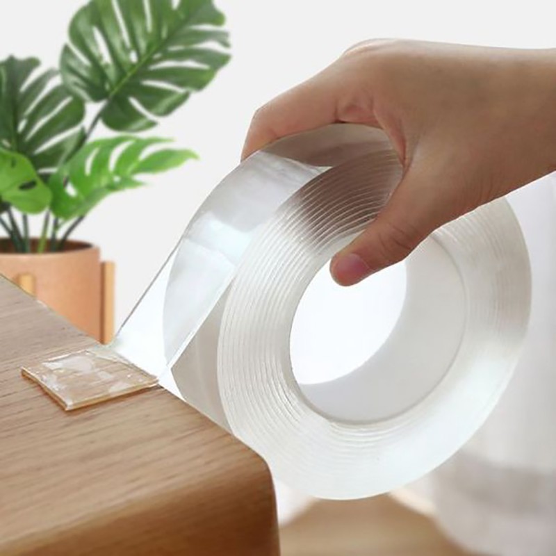 1/3/5m Nano Tape Transparent Traceless Tape Waterproof Tape Cleanable Waterproof Adhesive Tape