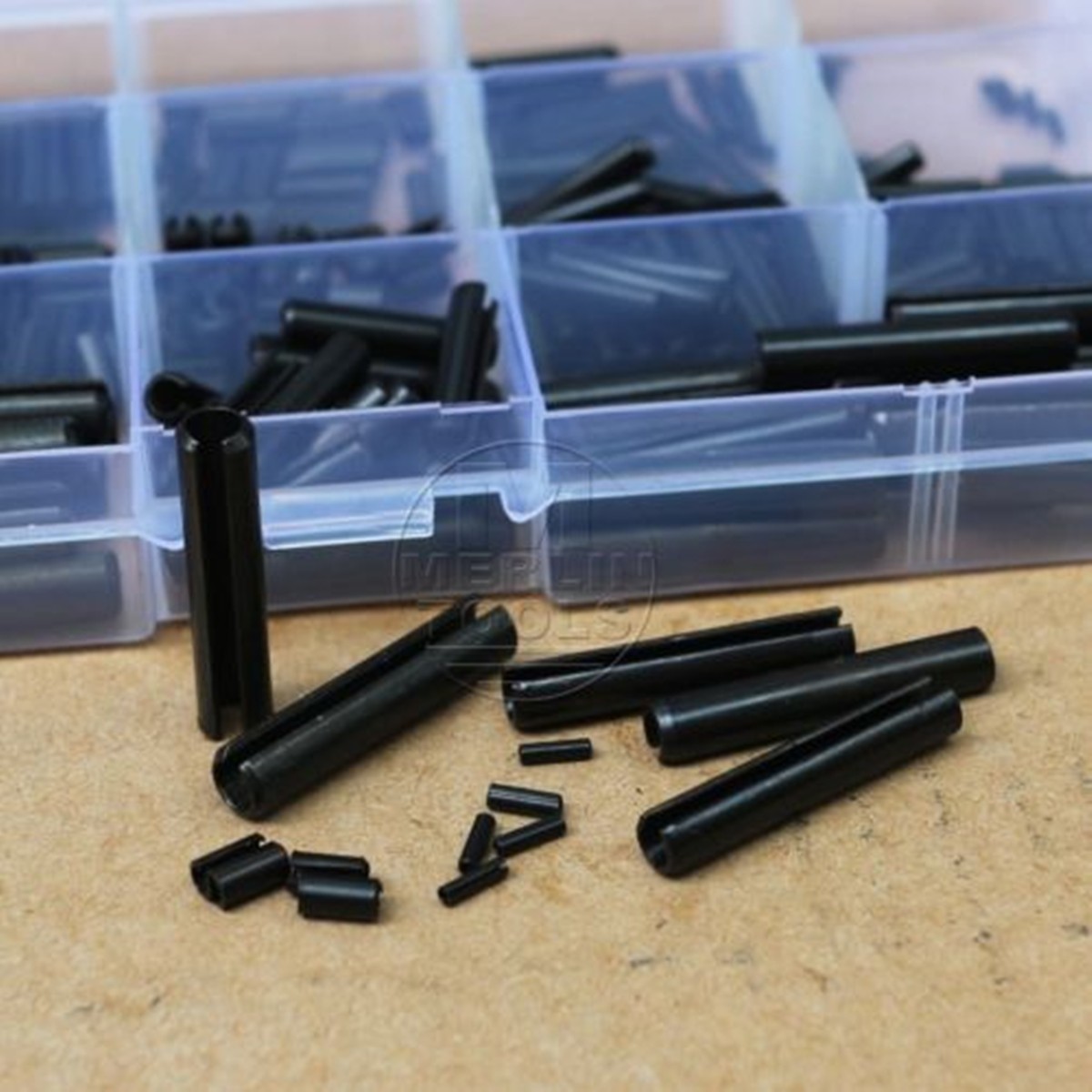 A variety of metal tools, separate steel dowel tension pin, 360 pieces