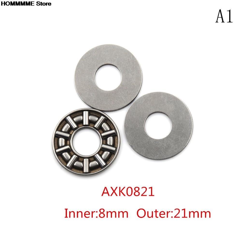 3pcs Plane thrust needle roller bearing AXK0821 + 2AS AXK2035 + 2AS AXK1024 + 2AS AXK1226 + 2AS AXK1528 + 2AS AXK2035 + 2AS NEW