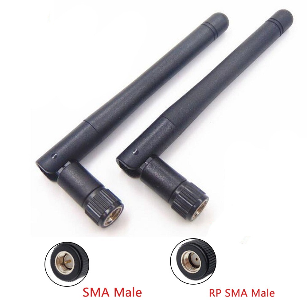 10pcs 2.4GHz 3dBi WiFi 2.4G antenna folded bluetooth wifi zigbee antenna + 10pcs SMA F to IPEX U.FL IPX feeder line