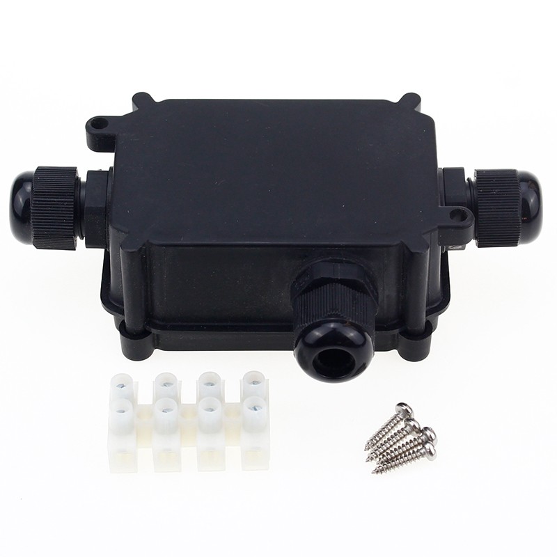 3Way IP66 Outdoor Waterproof Cable Connector Junction Box With Terminal 450V