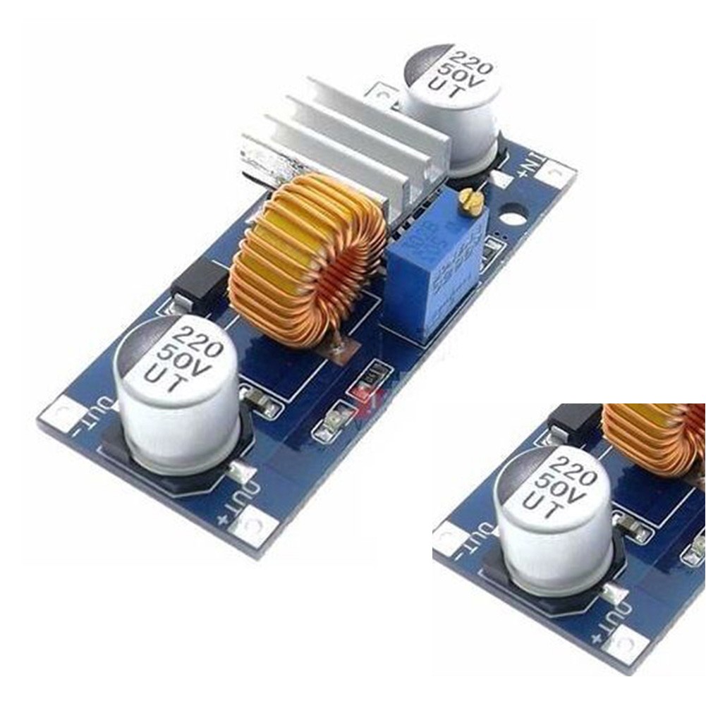 5A XL4015 DC-DC Convert Power Supply Component 75W Adjustable 4-38V Multi Use Durable Accessories Step Down Module