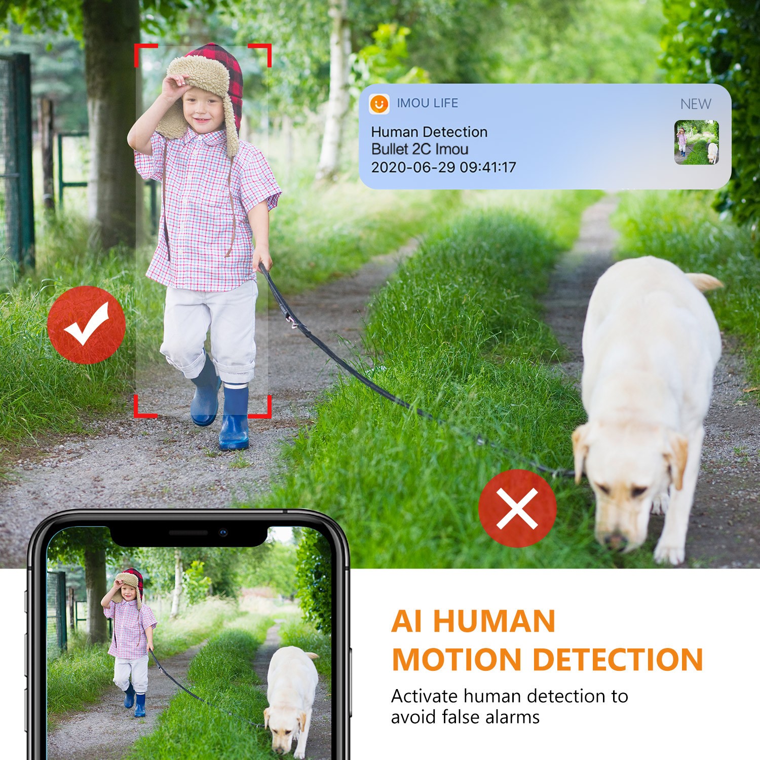 Dahua Emu Camera 4MP 2MP 2MP Camera WiFi Auto Tracking Weatherproof AI Human Detection Outdoor Surveillance ip camera