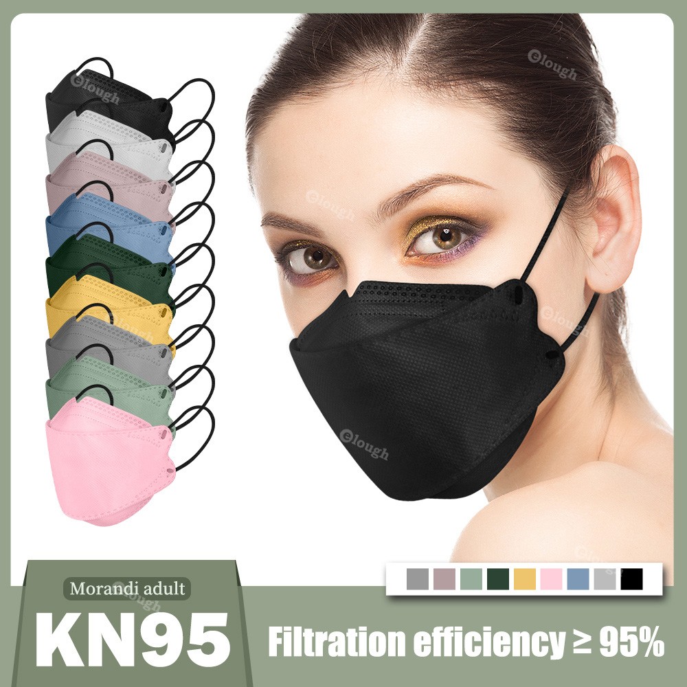 Mascarillas ffp2 قناع الوجه fpp2 المعتمدة قناع kn95 4 رقائق ffp2fan mascarillas fp2 kn 95 قناع للكبار قناع أسود ffp3 معتمد