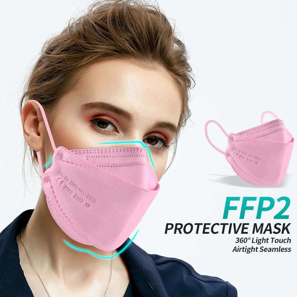 10-100pcs mascarillas fpp2 mask ffp2 mask approved fish healthy breathing filter face mask kn95 mascarilla fpp2 homology ada