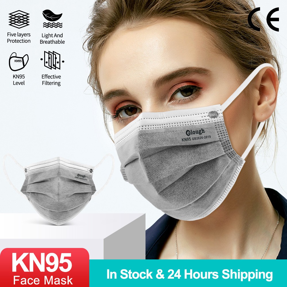 10-200 قطعة KN95 أقنعة Mascarilla fpp2 homologada 5 طبقات CE قناع للوجه يستخدم مرة واحدة المنشط KN 95 Mascarillas FPP2 FFP2mask