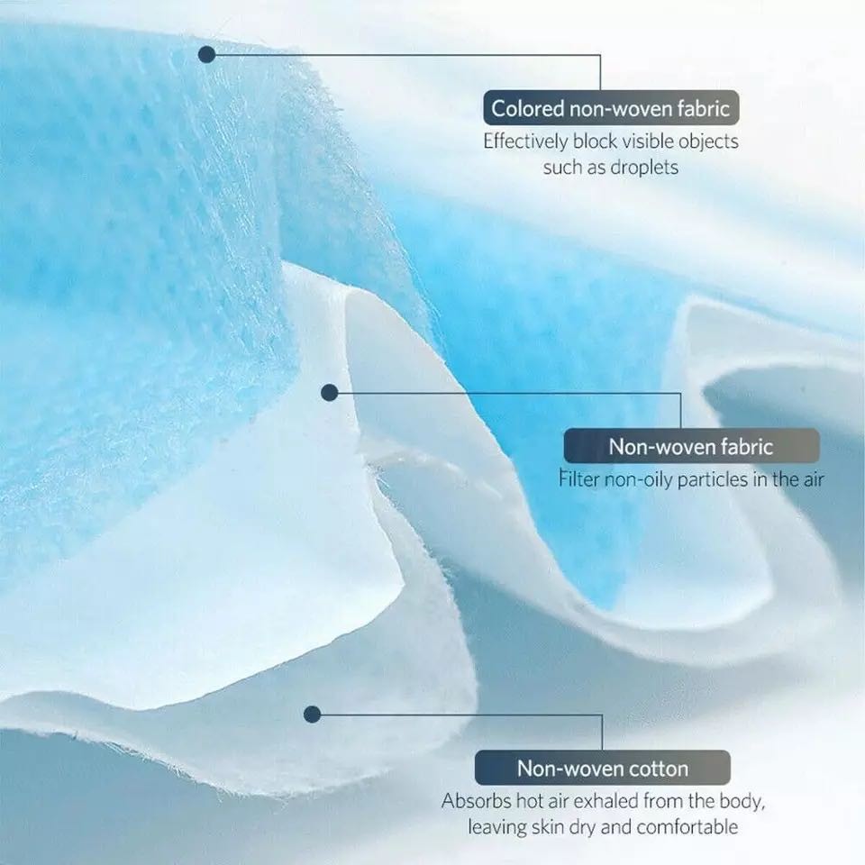 10-600 قطعة أقنعة زرقاء يمكن التخلص منها 3 رقائق Mascarillas quiurgicas المثلية قناع الفم للوجه الكبار قناع الوجه عيد الميلاد