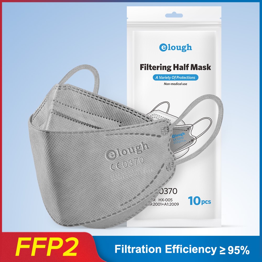 10-100 قطعة ffp2 أقنعة رمادي fpp2 وافق إسبانيا kn95 شهادة negras ffp2mask الكبار التنفسي ffp2reutilizable قناع kn95 fpp2