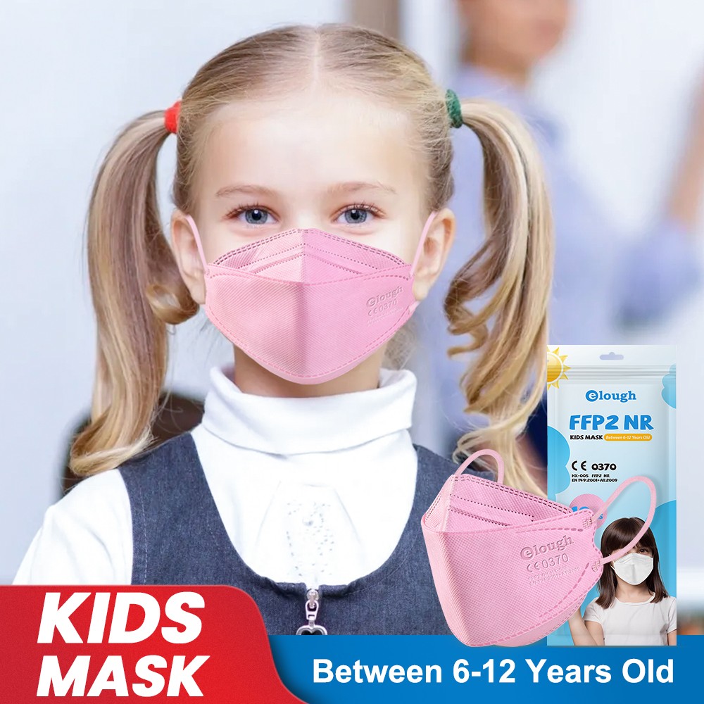 أقنعة إيلو FPP2 للأطفال 6-12 سنة الأسماك الكورية Mascarilla Infantil FPP2 قابلة لإعادة البيع 4 طبقات FFP2 KN95 قناع للأطفال