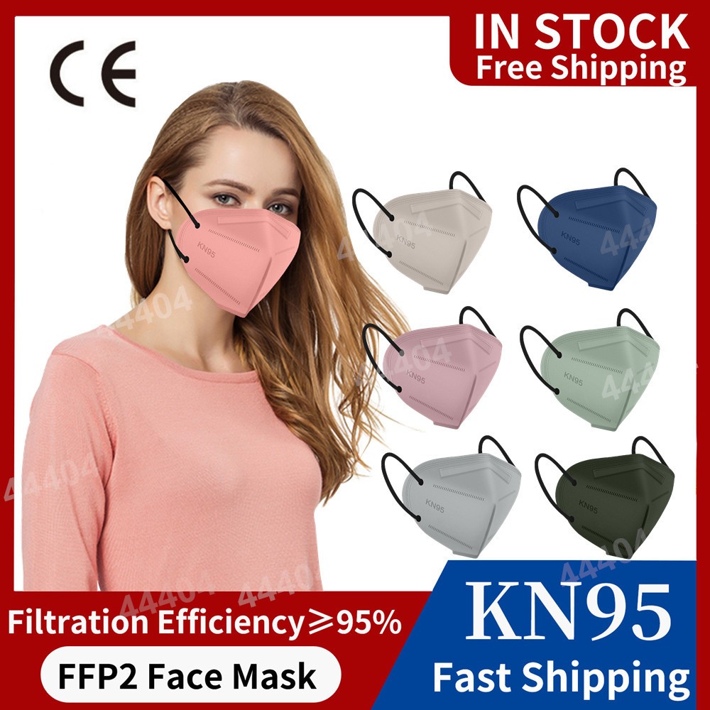 قناع KN95 FFP2 CE للكبار Mascarilla FPP2 homology ada FP2 Morandi Colores ffp2ماسك شهادة أوروبا FFP3 Masque FFP 2