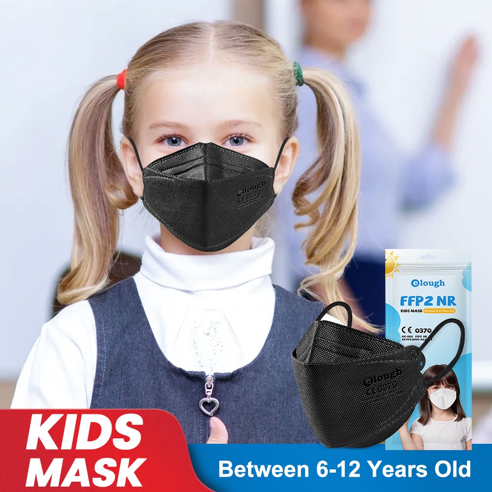 أقنعة Mascarilla FFP2 Infantil kn95 للأطفال FPP2 بعمر 6 إلى 12 عام ffp2fan قناع للأطفال fp2 Mascarilla homology ada ffp2 niños ffp 2