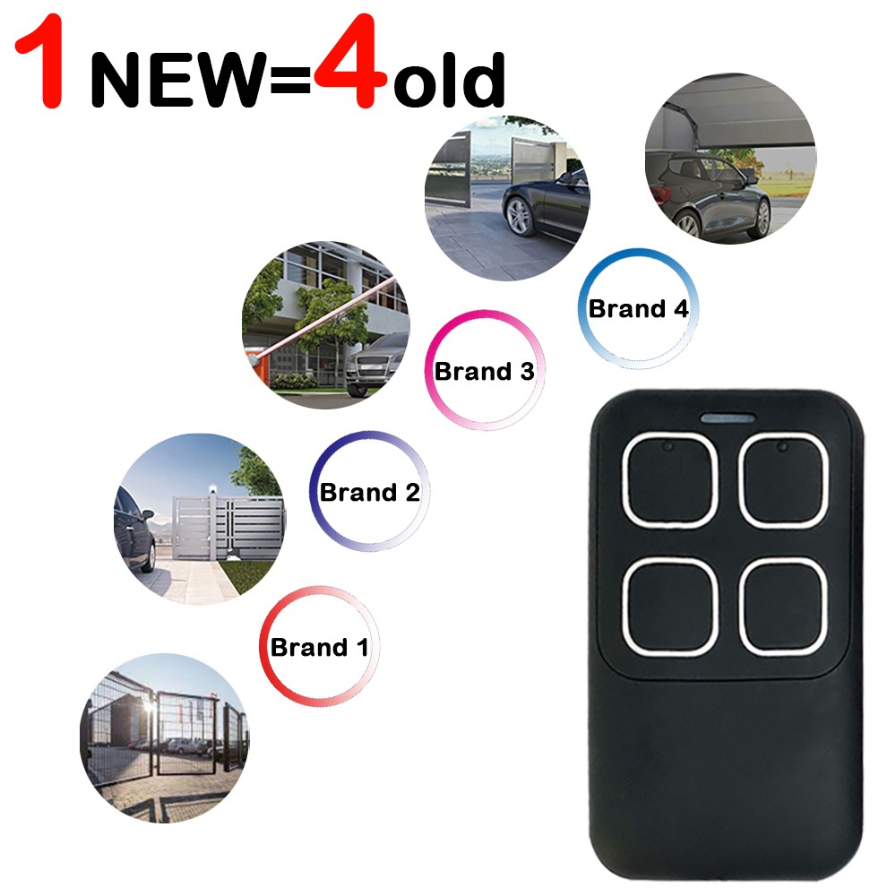 New Life FIDO2 FIDO4 Door Remote Control Replacement Life Garage Gate Remote Control 433mhz