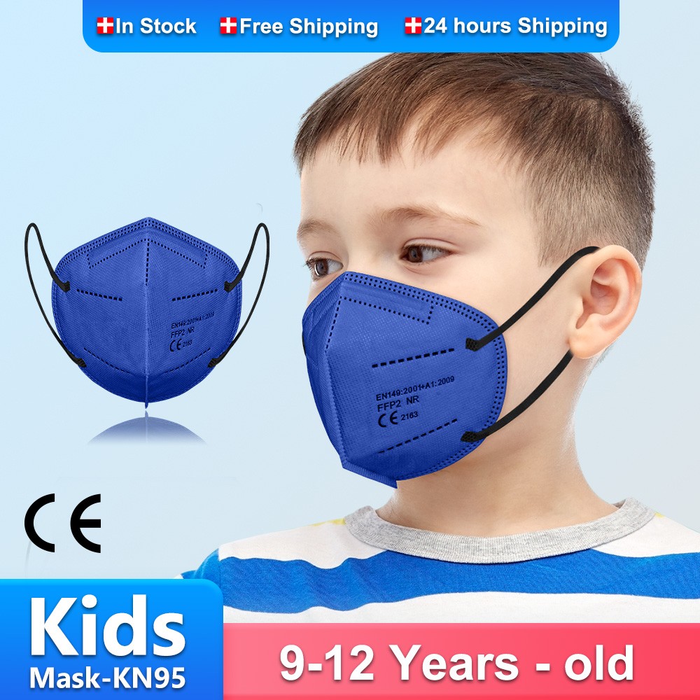 9-12 años ffp2mascarilla KN95 الاطفال قناع يمكن إعادة استخدامها واقية الأطفال قناع CE fpp2 masque enfant mascarilla fpp2 homology ada niños