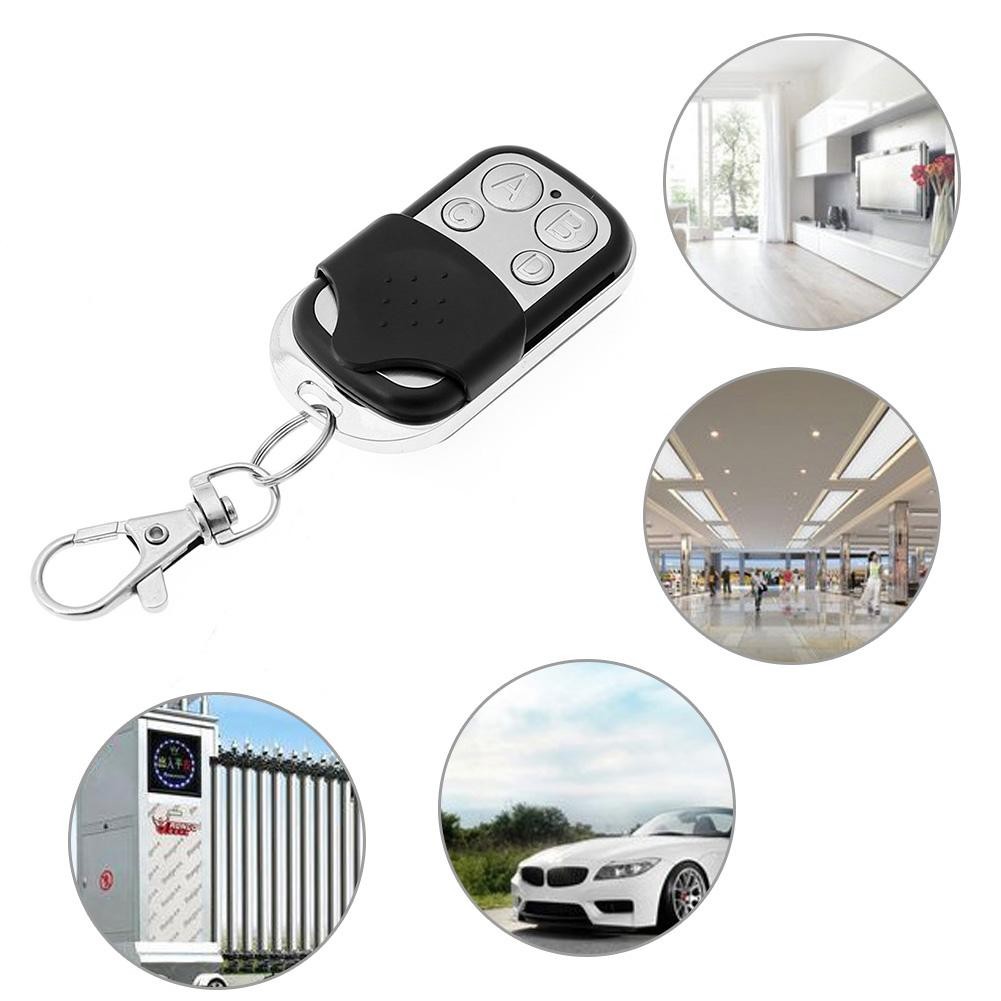 Universal 4 Channel Wireless RF Remote Control Duplicator Copy 315/433MHz Electric Gate Garage Door Key Switch Fob Controller