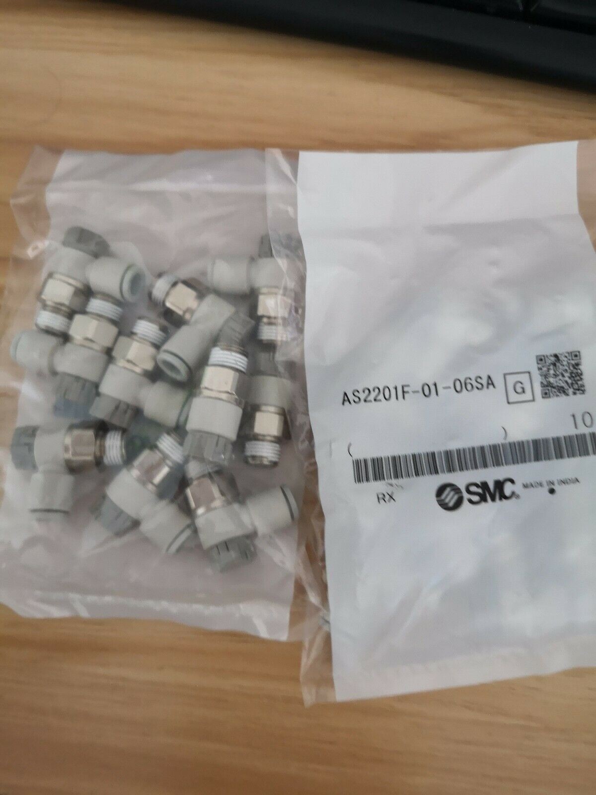 1bag/10pcs New SMC AS2201F-01-06SA Valve