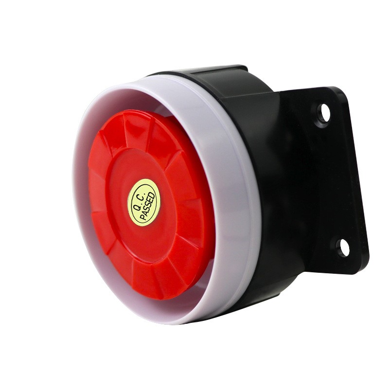 Motorcycle Electric Vehicle Anti-theft Special Device Horn 12V Alarm Horn 125dB Alarm Horn Microphone Siren