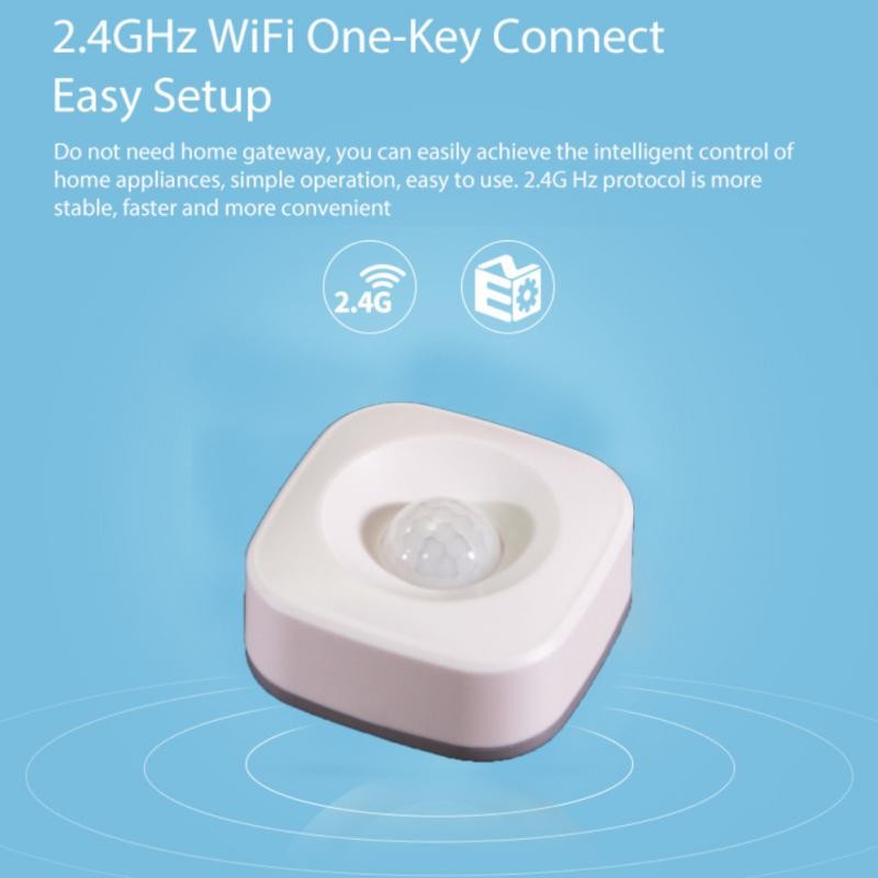 Tuya Smart Sensor Compatible with Google Home IFTTT Voice Assistant Works Standalone Can Connect Two Smart Home Devices