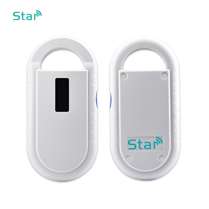 2022 Pet Scanner ISO11784/5 FDX-B Pet ID Reader USB Transponder Chip Device RFID Handsfree Chip Scanner for Dogs Cats Horse