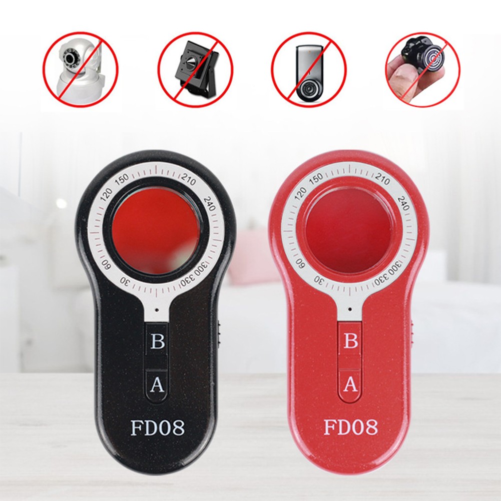 Hotel Infrared Camera Detector Anti-Spy Shooting Anti-Tapping Wireless Precision Alarm Detector LED Light GPS Detection