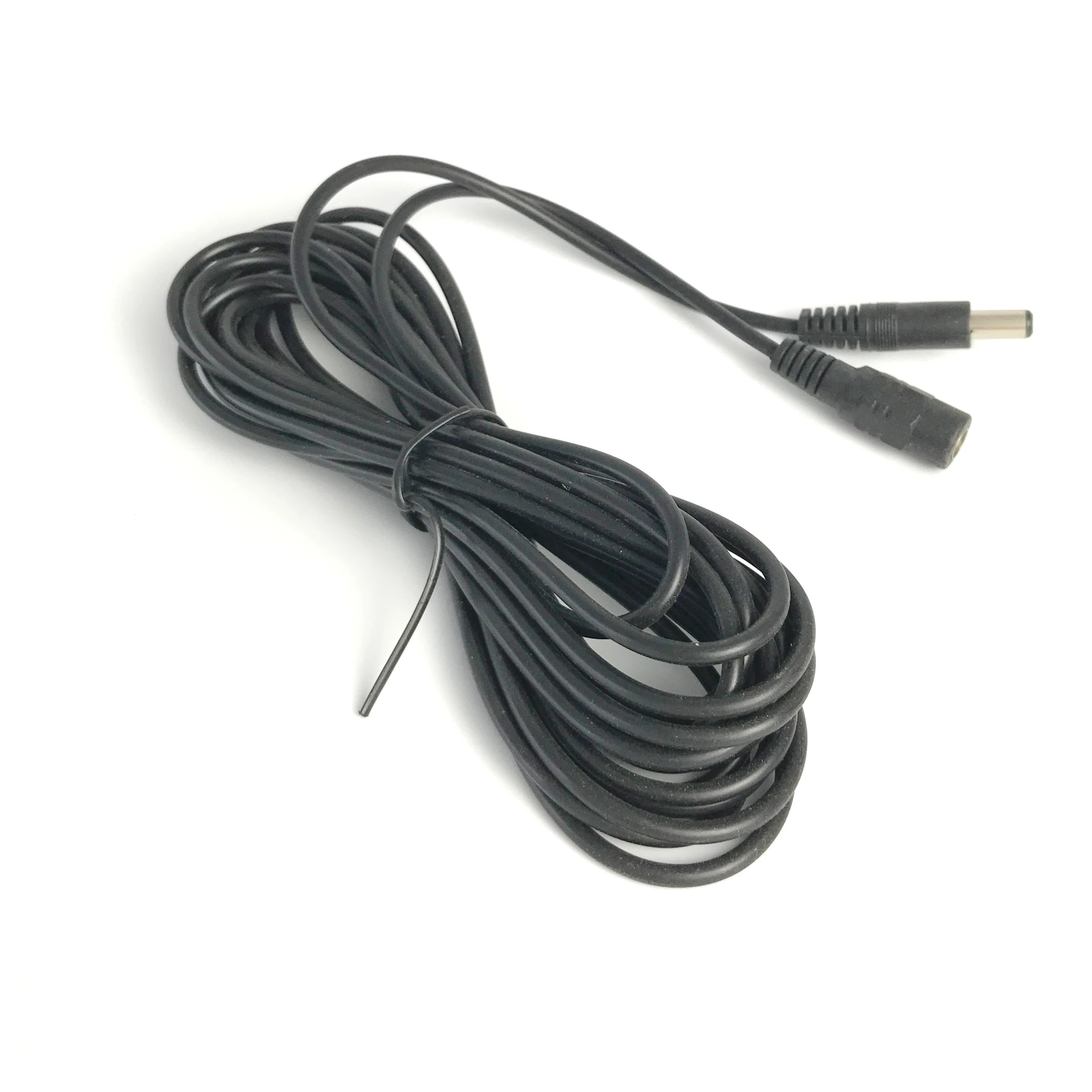 DC 12V CCTV Camera Extension Cable 3/5/10/15/20/30m 5.5mmx2.1mm Power Extension Cord Wifi/AHD/IP Security Camera Cables