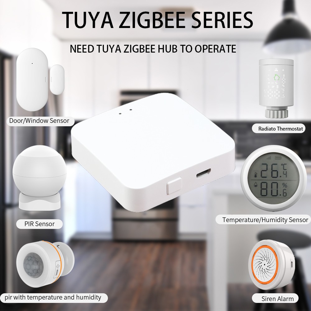 2022 Tuya Smart Zigbee Coolant Engine Programmable Thermostat Valve Thermal Radiator Temperature Controller Support