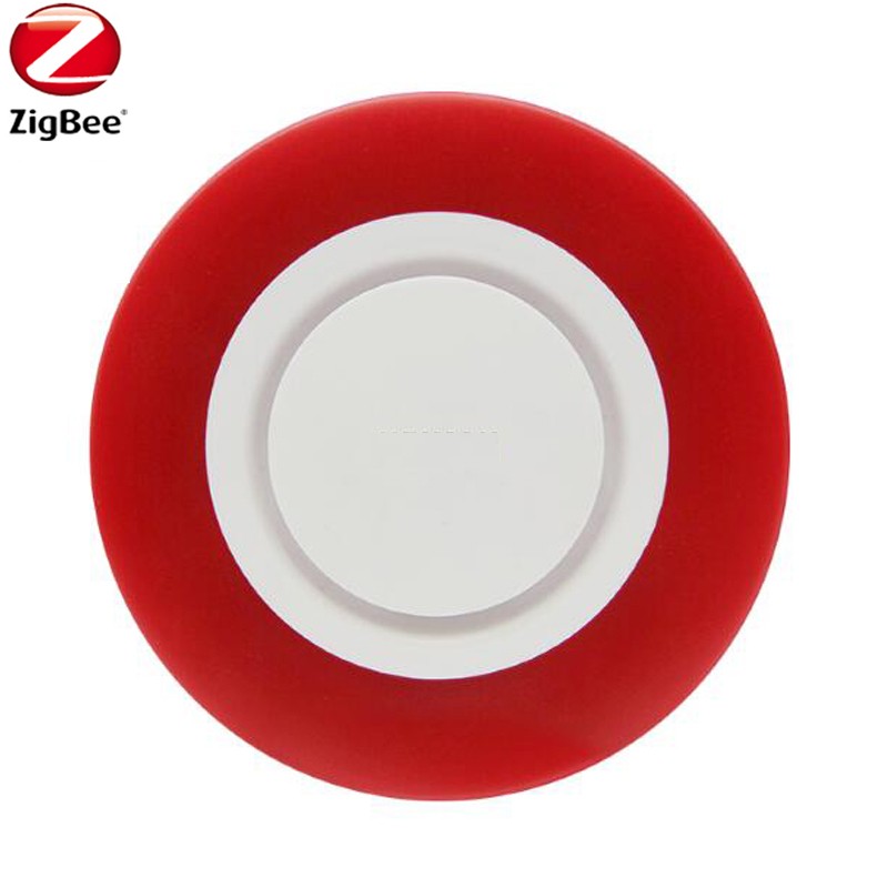 HS2WD-E Red Flashing Zigbee Siren Strobe Siren Works with Konby, smartthing, home assistant, Kaku