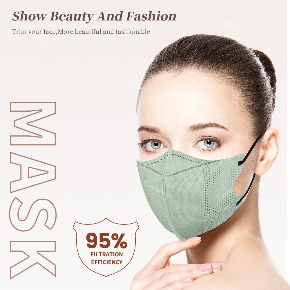 Adult Masks KN95 Mascarillas FPP2 Mascarilla ffp2fan Face Mask 3D Protective Face Mask FFP 2 Mascherina FFPP2 Cubrebocas KN95 Mask