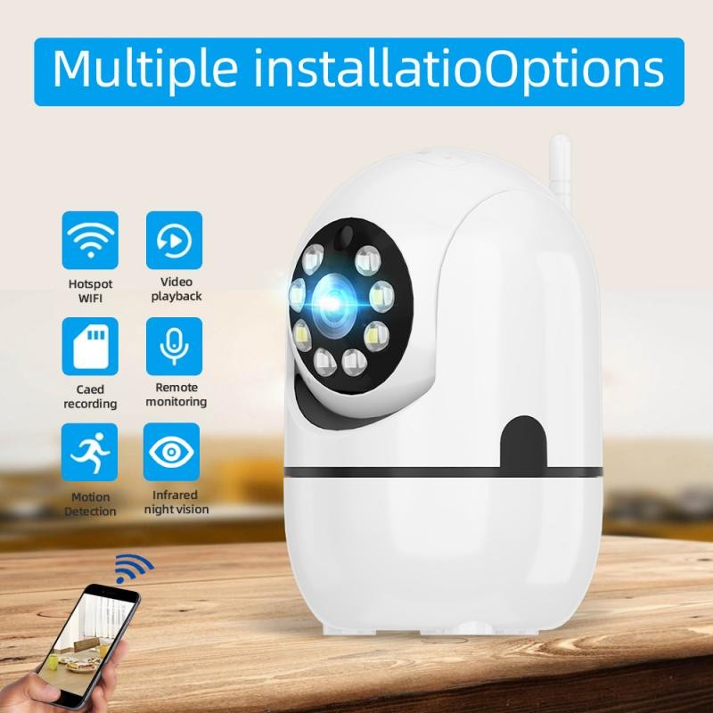 IP Camera 5G WiFi Baby Monitor 1080P Indoor CCTV Video Surveillance Camera AI Car Tracking Wireless Home Camera Alexa