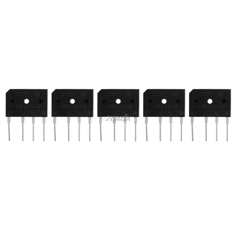 5pcs GBJ2510 2510 25A 1000V Single Phases Diode Bridge Rectifiers Sept Whosale and dropship