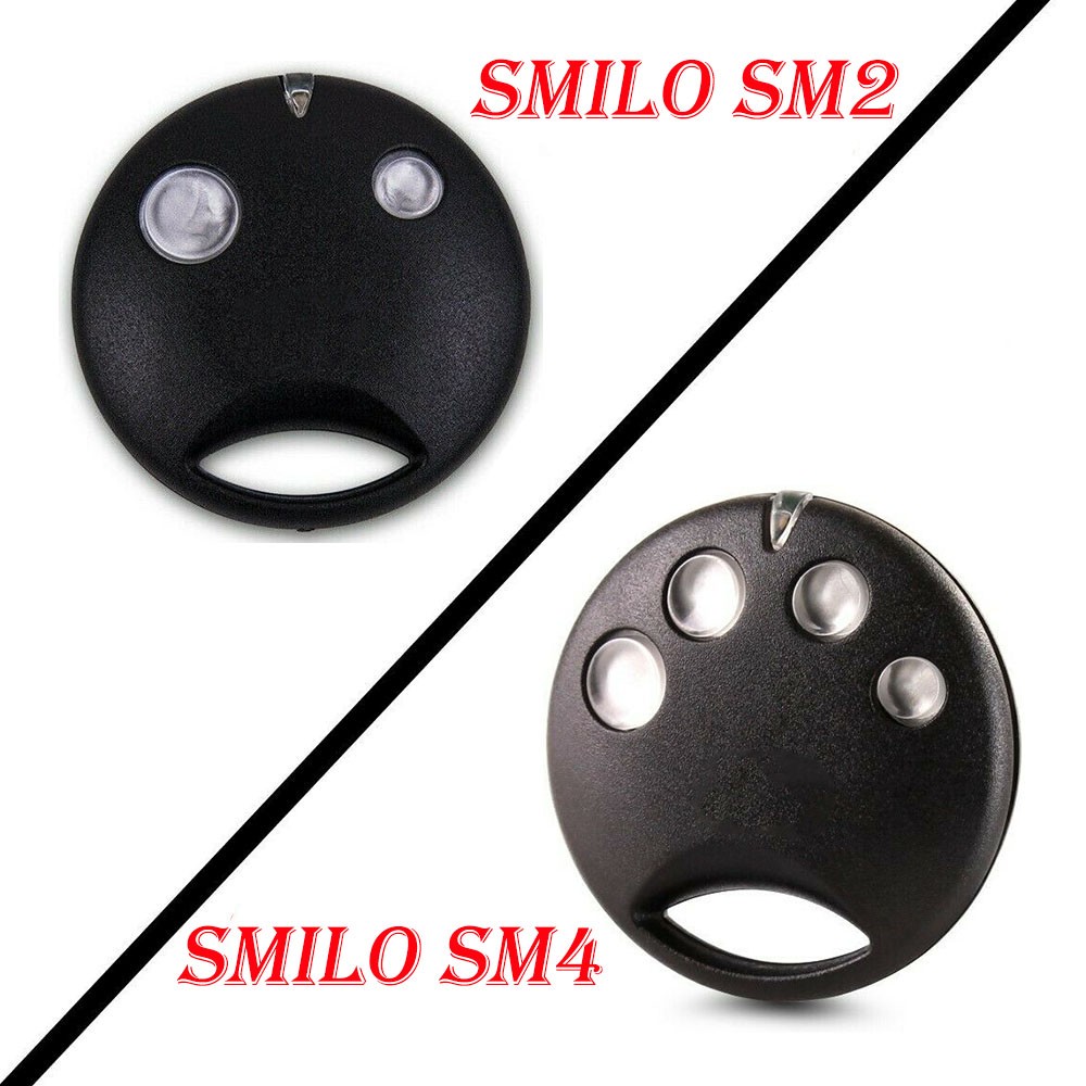 5pcs SMILO SM2 SM4 Remote Control Copier 433.92MHz Replacement Garage Door Remote Control/Remote Control Electric Door Opener