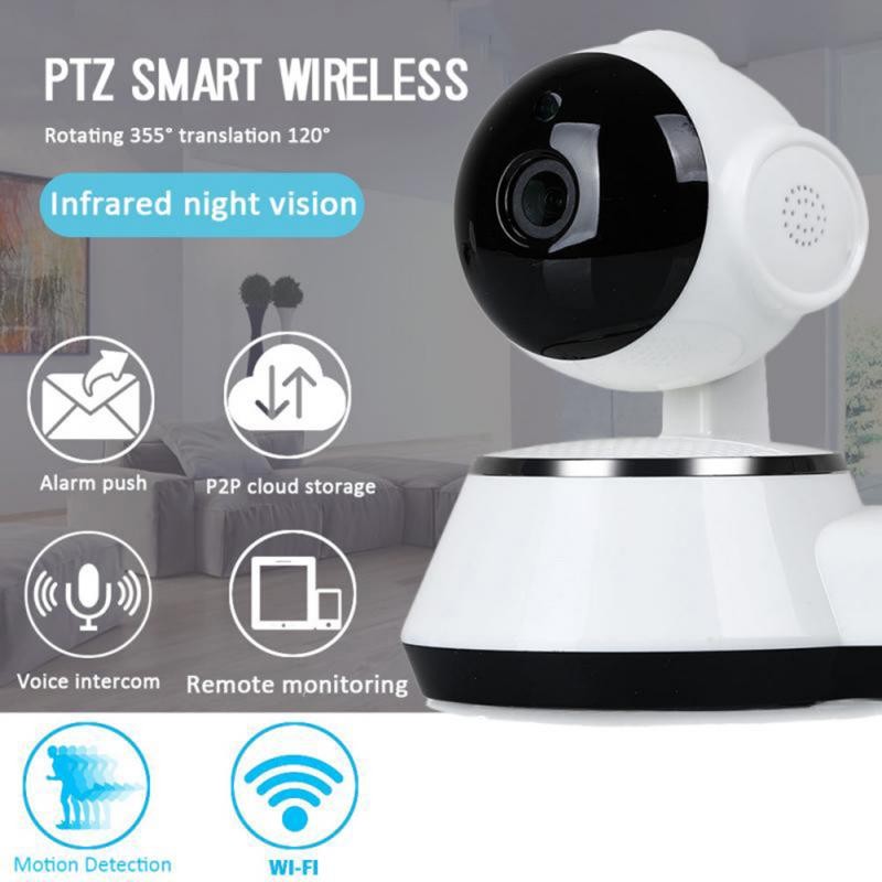 Wireless IP Camera Home Security CCTV WiFi Surveillance Camera Indoor Infrared Night Vision Monitoring Robot Baby Monitor Video Cameras