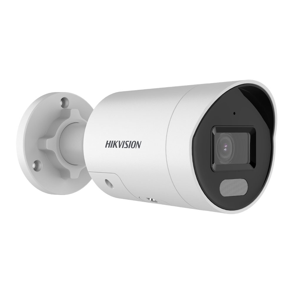 2022 Hikvision DS-2CD2047G2-LU/SL 4MP ColorVu Strobe Light and Warning Audible Fixed Mini Bullet CCTV Network IP Camera