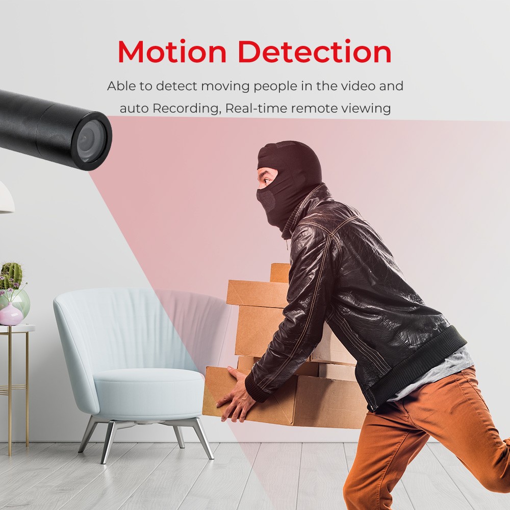 Petah 5MP Mini Bullet Camera Surveillance IP Camera Home Security Protection CCTV Camera With POE Input